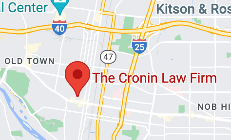 Cronin Law Firm Map 